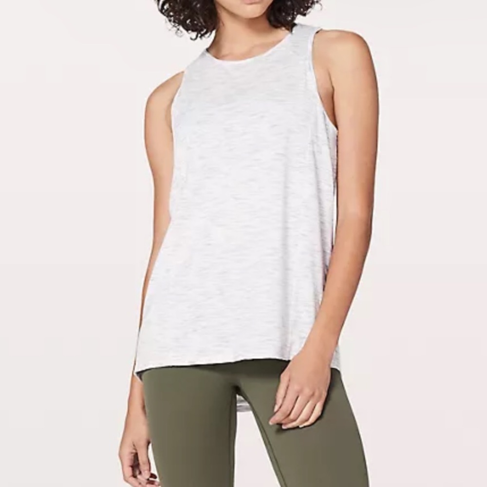Lululemon Low Key Tank Too in great condition great for yoga